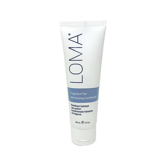 Loma Fragrance Free Moisturizing Conditioner for Sensitive Scalp & Color-Treated Hair, 3 fl oz