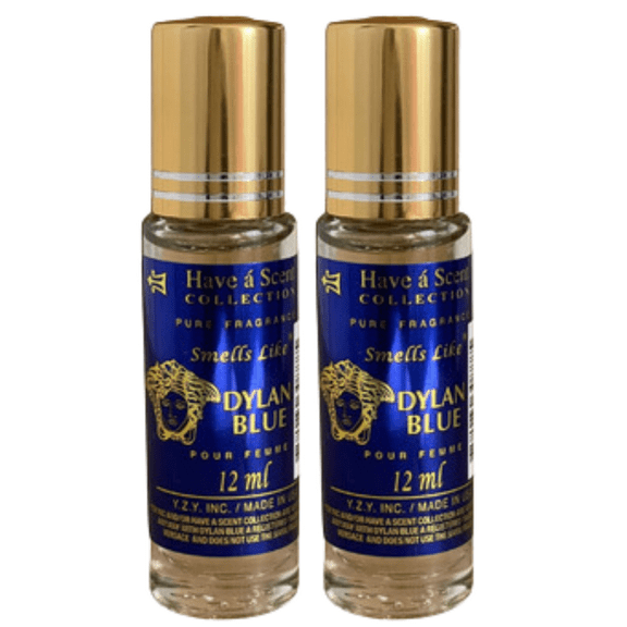 Fragrance Perfume Dylan Bleu W Parfum 12ml (Pack of 2)