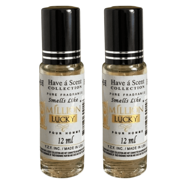 Fragrance Perfume One Million Lucky WomenParfum 12ml (Pack of 2)