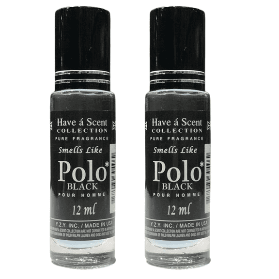Fragrance Perfume Polo Black Parfum 12ml (Pack of 2)