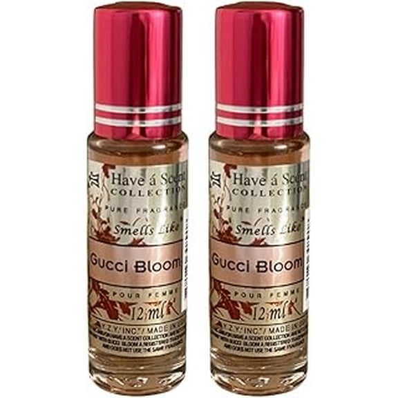 Fragrance Perfume Smell Like Bloom W Roll On Oil 12ml Pack of 2