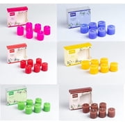 Fragrance Votive Candles || Smokeless Scented Candle || Aroma Candles || Candles for Decoration || Wedding Candle || Burns Upto 8 Hours Pack of 6 Combo