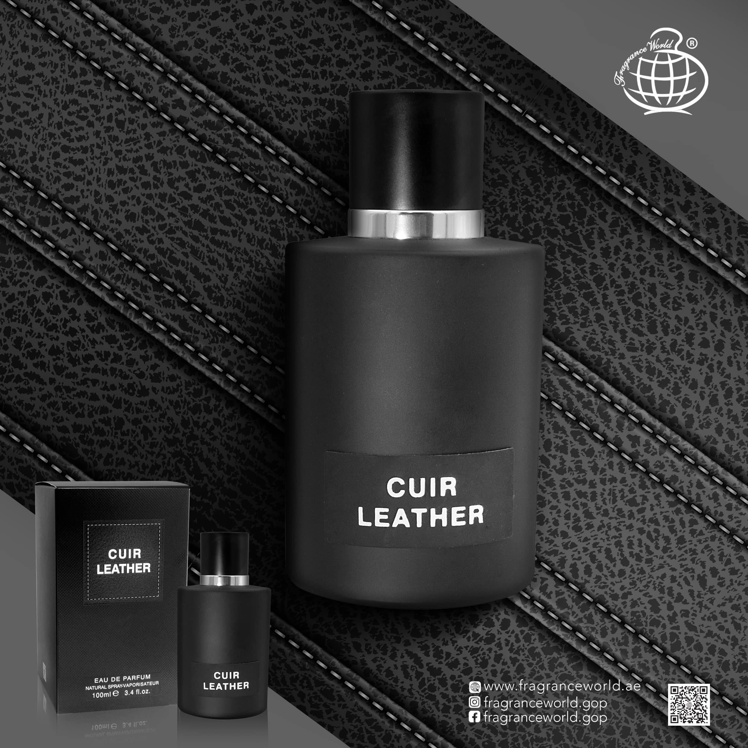 Cuir Leather Eau Parfum 100 ml by Fragrance World