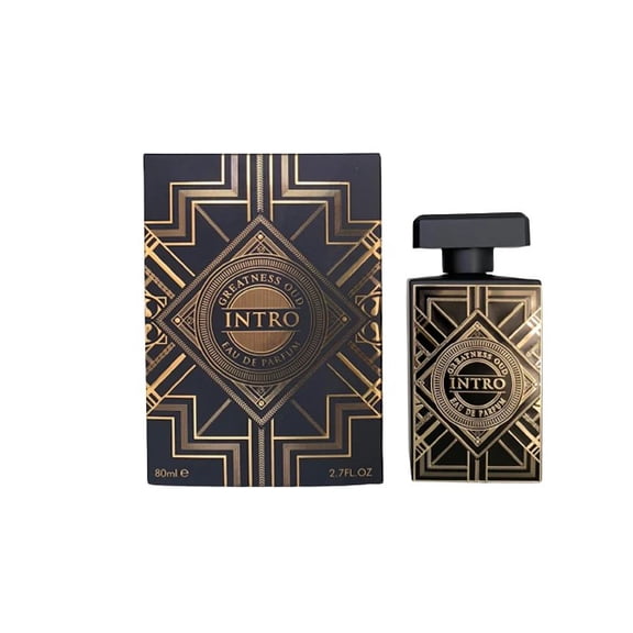 Fragrance World Unisex Intro Greatness Oud EDP Spray 2.7 oz Fragrances 6290360370729