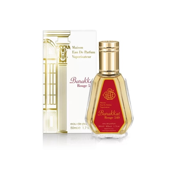 Fragrance World Ladies Barakkat Rouge 540 EDP Spray 1.7 oz Fragrances 6291108323731
