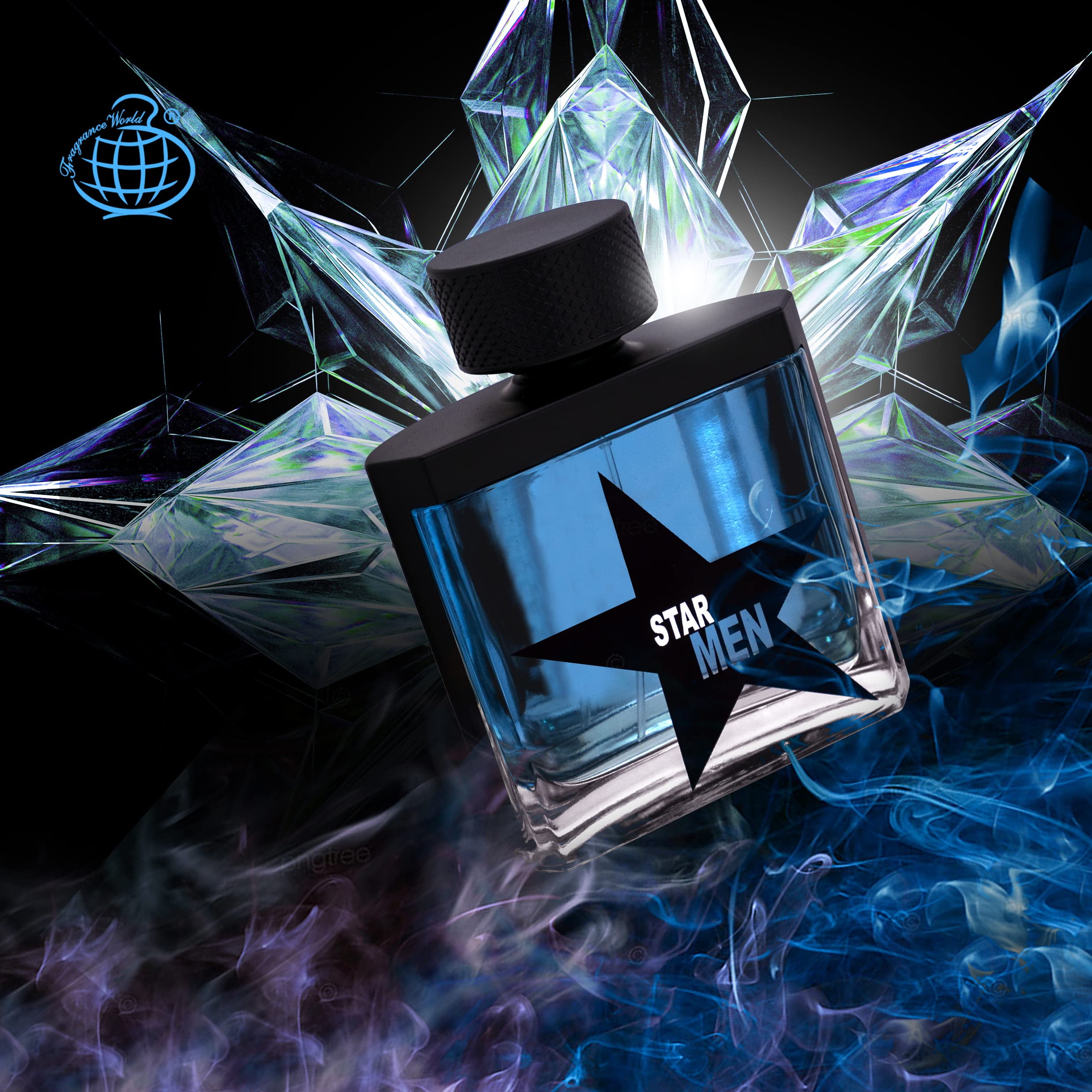 Fragrance World Mens Star Men EDP Spray 3.38 oz Fragrances 6291108326411