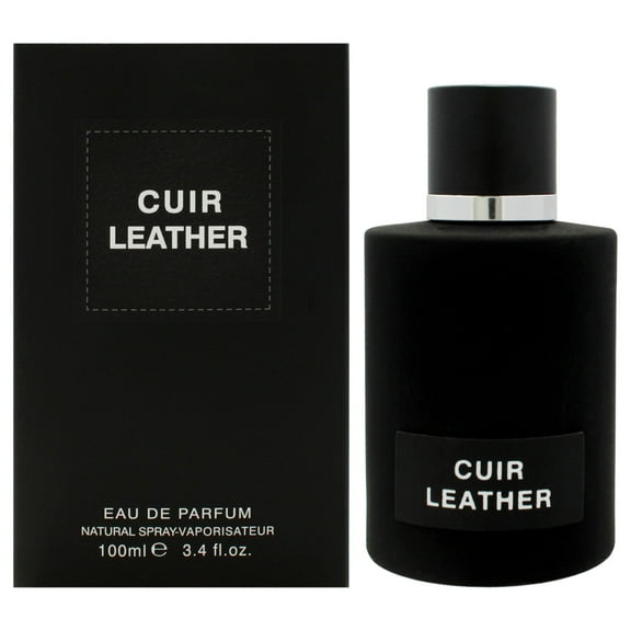 Fragrance World Cuir Leather , 3.4 oz EDP Spray