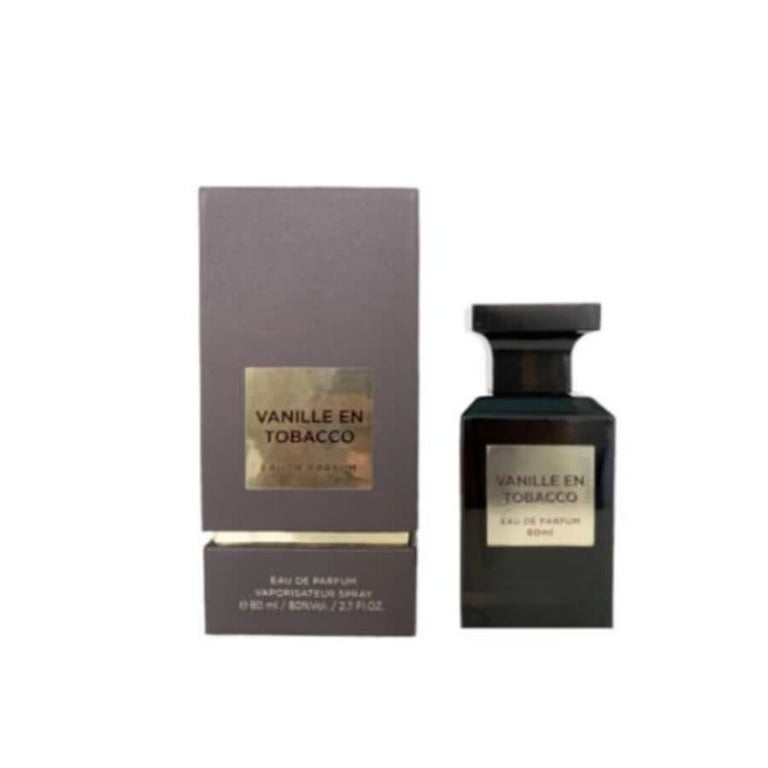 Fragrance World Vanille En Tobacco Unisex EDP Perfume 80ML