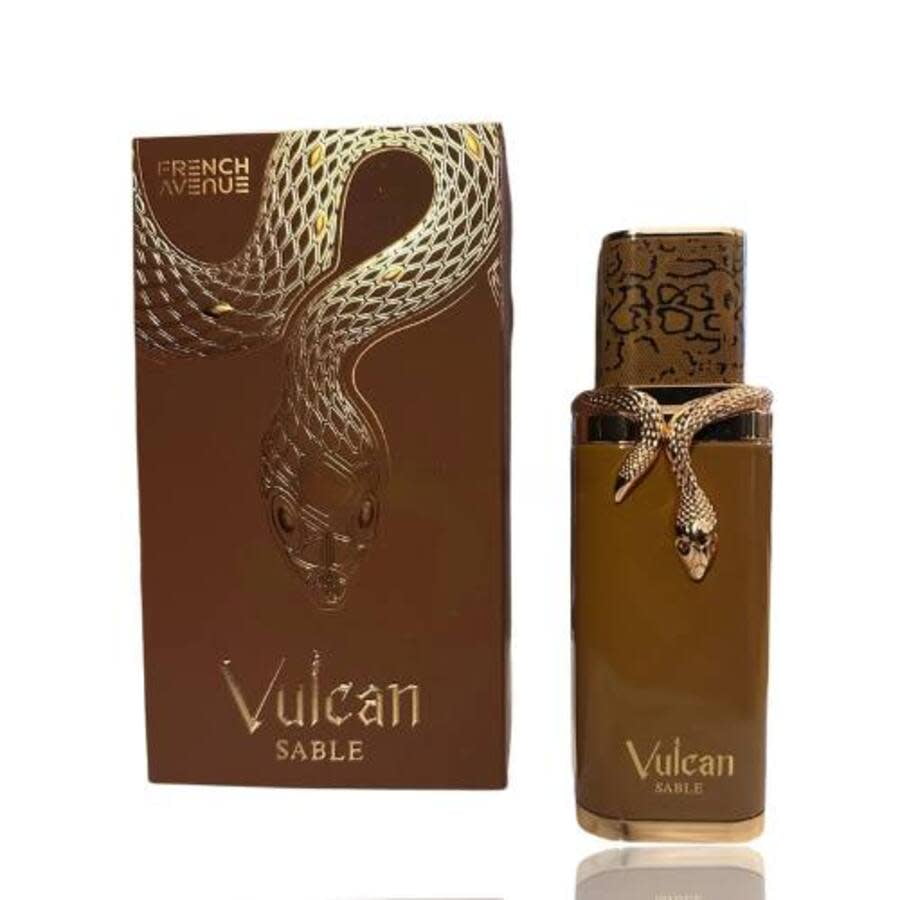 香水(ユニセックス) FRENCH AVENUE Vulcan Sable 100ml Fragrance World Vulcan Sable Eau de Parfum for Men 100ml