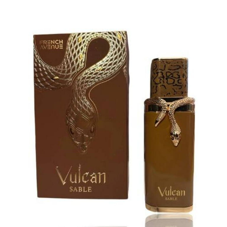 香水(男性用) French Avenue Vulcan Sable Fragrance World Vulcan Sable Eau de Parfum for Men 100ml - Walmart.com