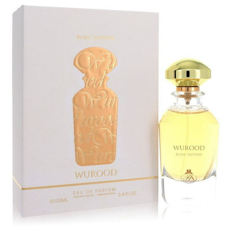 Wurood Blanc Sapphire Eau De Parfum Spray By Fragrance World - 3.4 oz Wurood Blanc Sapphire Eau De Parfum Spray By Fragrance World - 3.4 oz