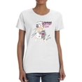 thumbnail image 1 of Fragrant Beautiful Girls Art Shaped T-Shirt Women -Image by Shutterstock, Female Large, 1 of 4