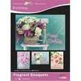 thumbnail image 1 of Fragrant Bouquets Assorted Birthday NIV Boxed Card - Box of 12, 1 of 1