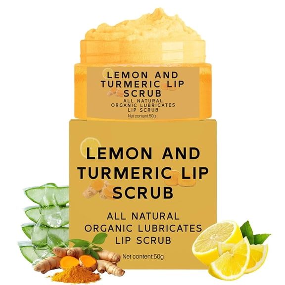 Fragrant Orange Lip Scrub 1.8 oz, Smooths Hydrates and Moisturizes Lips, Relieves Dryness for Soft and Supple Lips