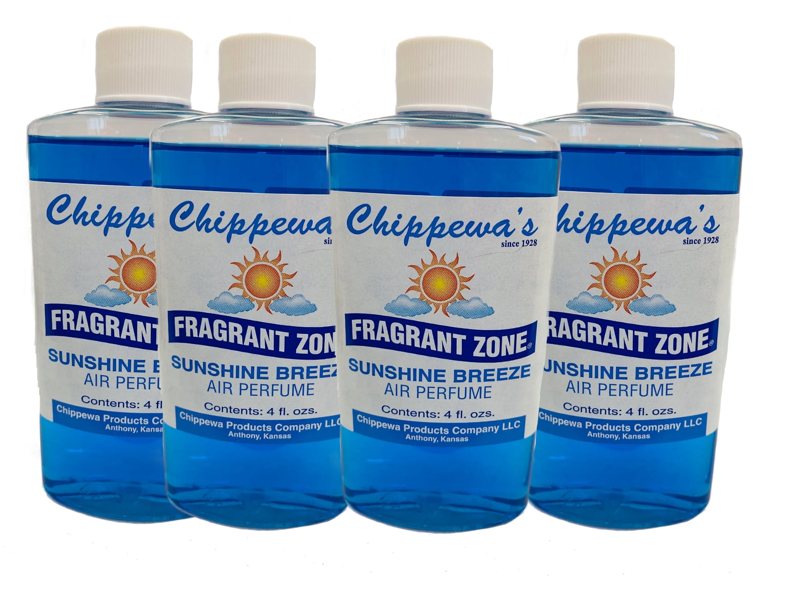 Fragrant Zone Sunshine Breeze Air Perfume 4pk