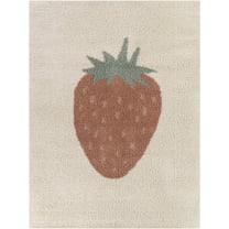 Fraise Kids Strawberry Area Rug