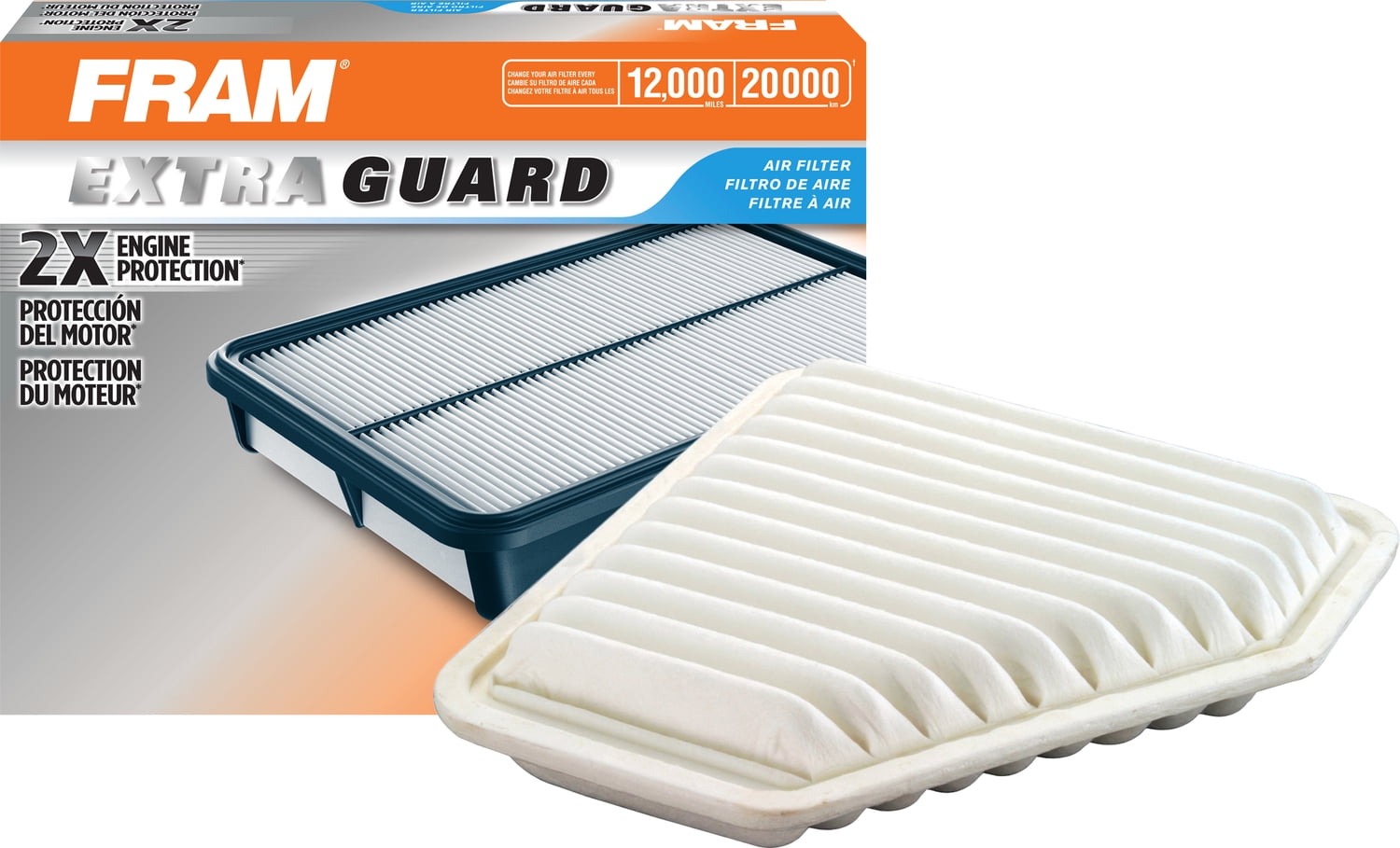 Fram Extra Guard Air Filter, CA10169 for Lexus, Pontiac, Scion and Toyota Vehicles, 2006/2012/2018