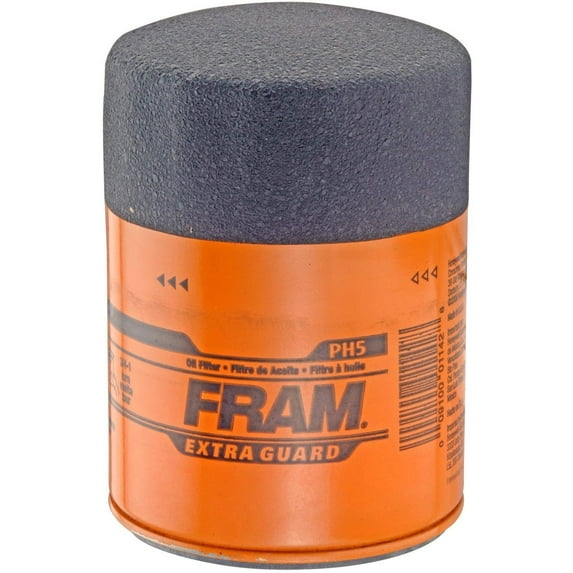 Fram PH5 Extra Guard Passenger Car Spin-On Oil Filter Pack of 2
