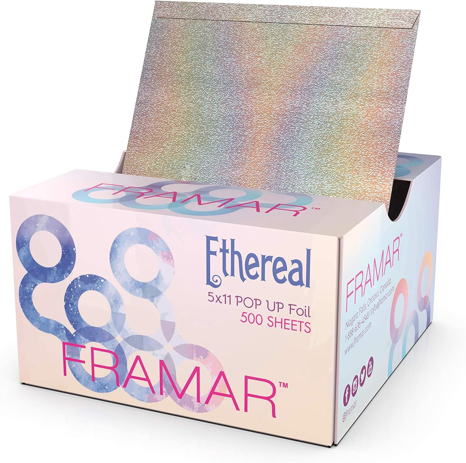Framar Pop Up Foil 5x11 Sheets - Ethereal - 500 Sheets