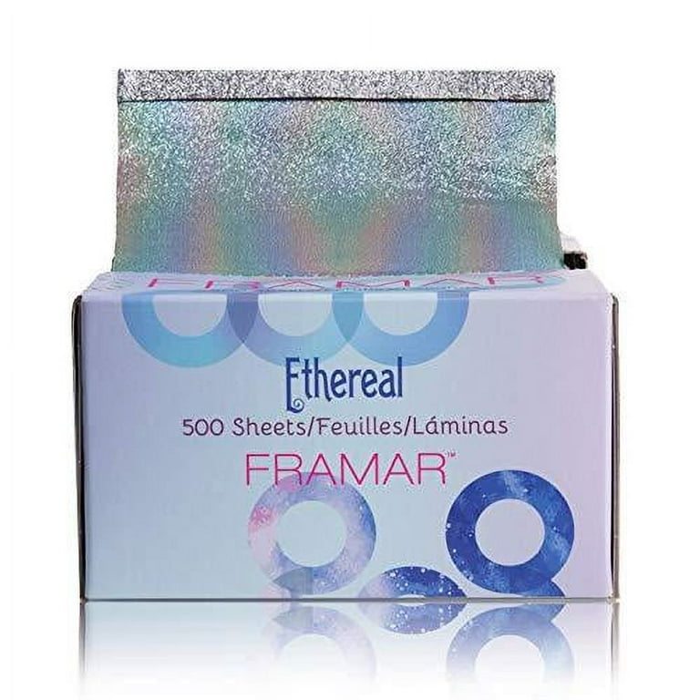  Framar Ethereal Pop Up Hair Foil, Aluminum Foil Sheets, Hair  Foils For Highlighting - 500 Foil Sheets : Beauty & Personal Care