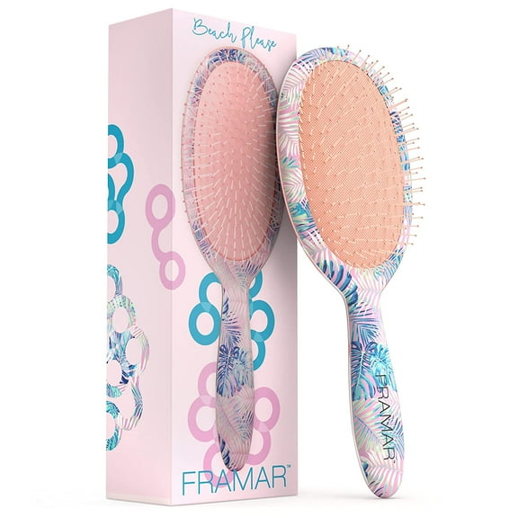 Framar Flowers Wet Detangler Brush Brushes for Hair, Wet Dry Brush, Hair Detangler Brushes,Hairbrush for Women,Curly Hair Brush Detangler,Tangle Brush,Kids Brushes for Hair,Kids Hair Brush (4 COUNT)