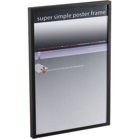 SUPER SIMPLE Black Metallic 11x14 by Framatic - 11x14