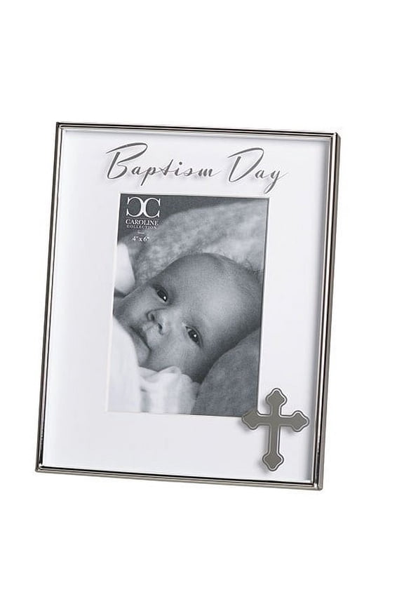 Frame-Baptism Floating Frame (Holds 4x6 Photo)