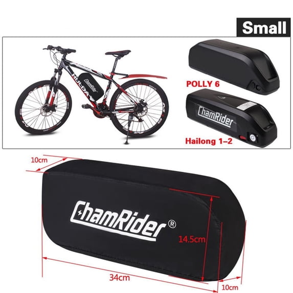 Frame Battery Bag Hailong Battery Protected Cover for EBike Waterproof Dustproof