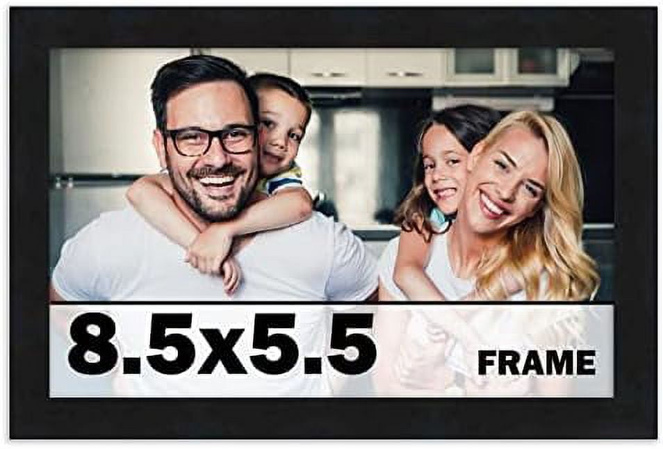 Frame Black Picture Frame Complete Modern Photo Frame Includes UV