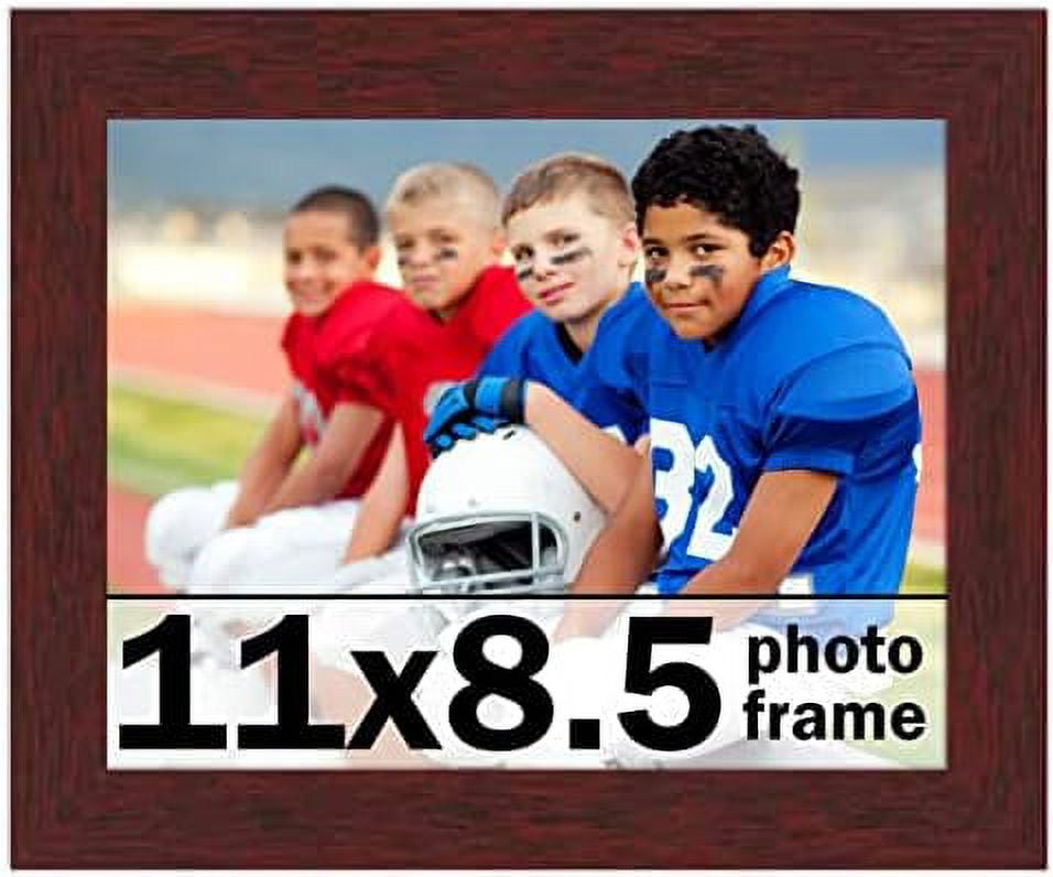 Frame Brown Mahogany Picture Frame 100 Solid Wood Frame Kit Includes