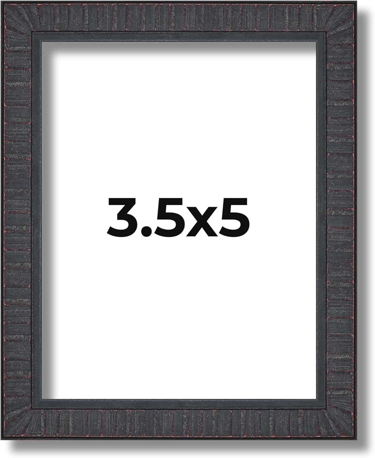 Frame Brown Picture Frame Complete Modern Photo Frame Includes UV Plexiglass, Acid Foam