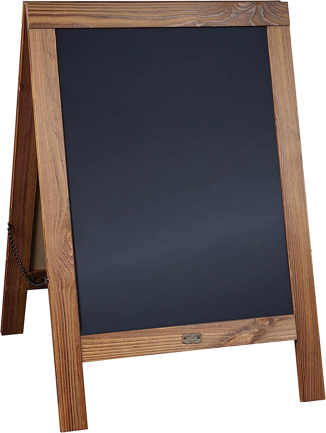 A Frame Chalkboard by: 20x30 Solid Wood A-Frame Sign Rustic Brown ...