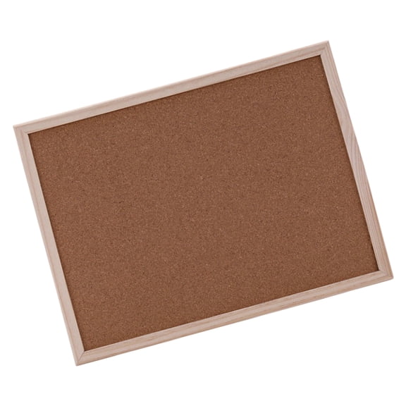 Frame Cork Board Cork Notice Board Decorative Pin Board Cork Bulletin Board Memo Board for Kitchen Classroom