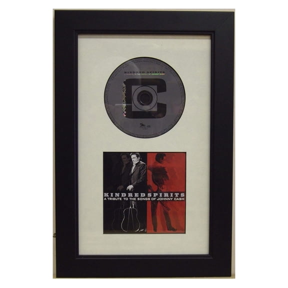 Frame Featuring White Matting and Black Moulding