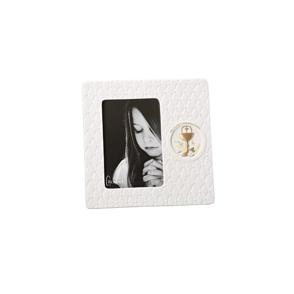 Frame-First Communion-Quilted (8")