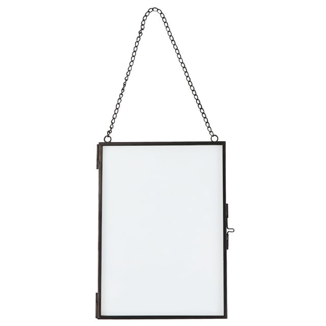 Frame Glass Picture Frames Photo Hanging Specimen Gold Floating Clip