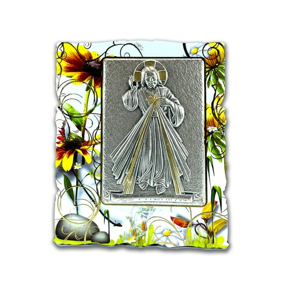 Frame Image on Relief of Divine Mercy