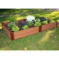 thumbnail image 1 of Frame It All 300001061 Raised Garden with 1-Inch Profile Composite Wood Grain Timbers, 4-Foot by 4-Foot by 12-Inch, 1 of 1
