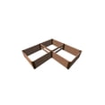 thumbnail image 1 of CLASSIC SIENNA 'ARROWHEAD' - 8' X 8' X 22" STRAIGHT CORNER RAISED GARDEN BED - 1" PROFILE, 1 of 3