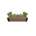 thumbnail image 1 of TOOL-FREE CLASSIC SIENNA 2' X 4' X 11" RAISED GARDEN BED - 1" PROFILE, 1 of 5