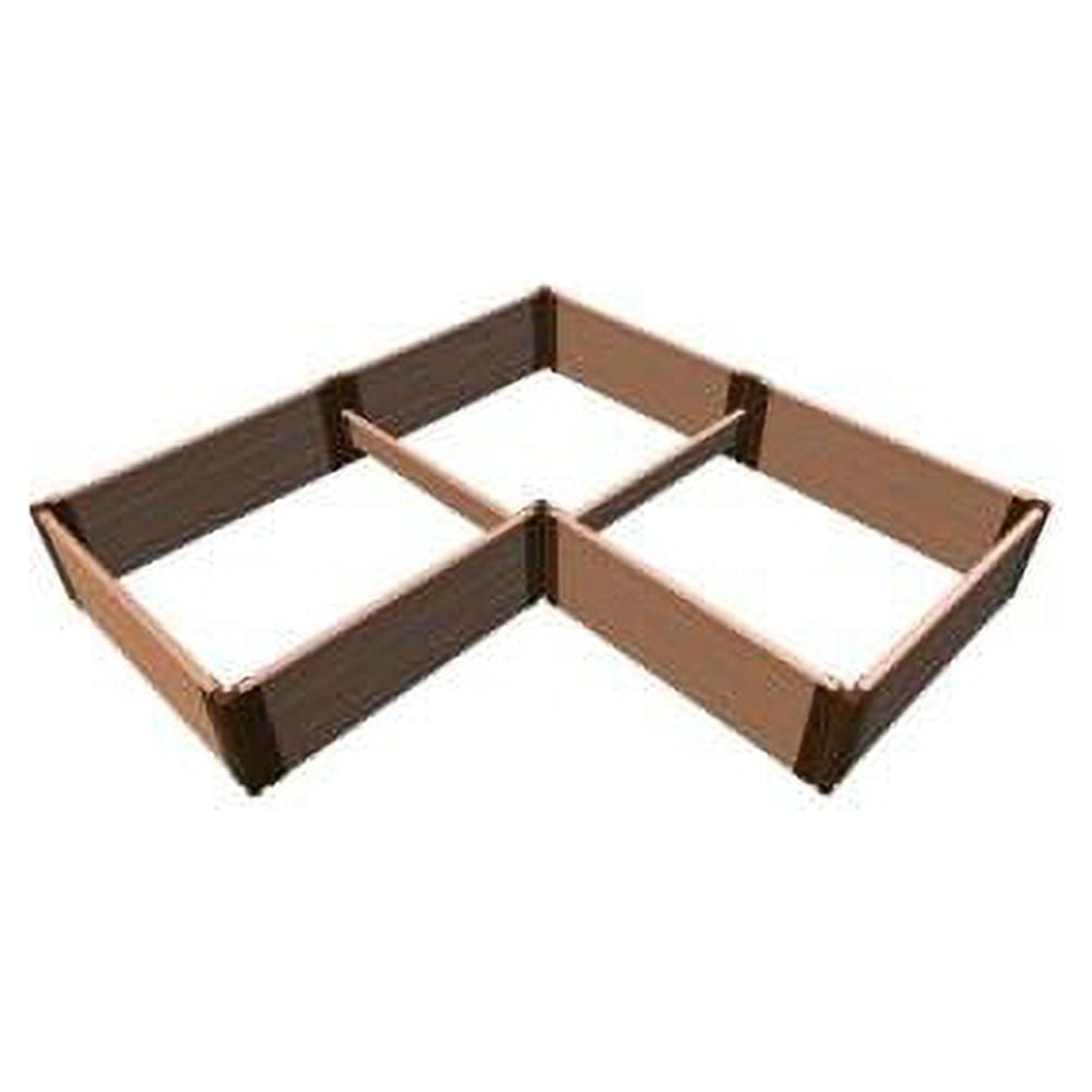 Classic Sienna 8' x 8' Composite Raised Garden Bed