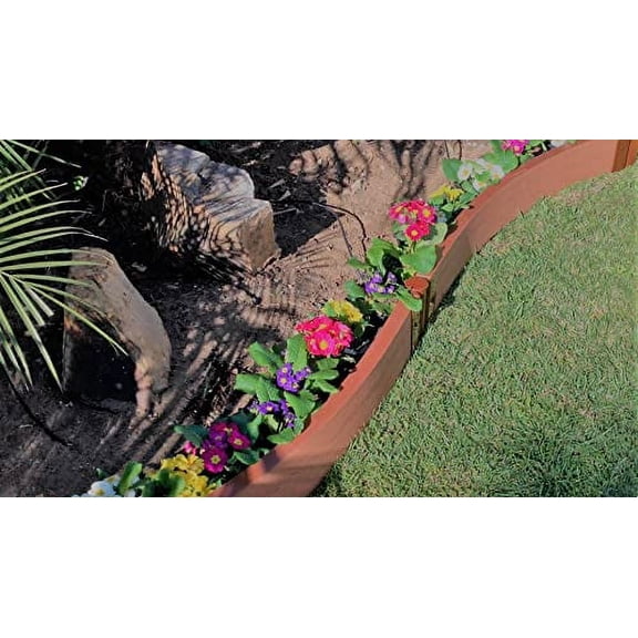 Classic Sienna Curved Landscape Edging Kit 64' - 2" Profile