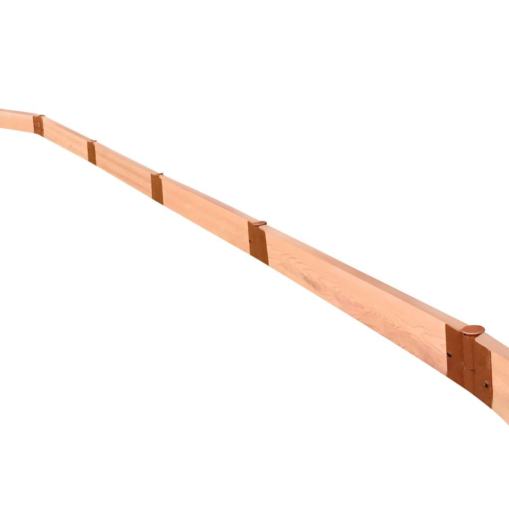 Classic Sienna Composite Modular Landscape Edging Kit