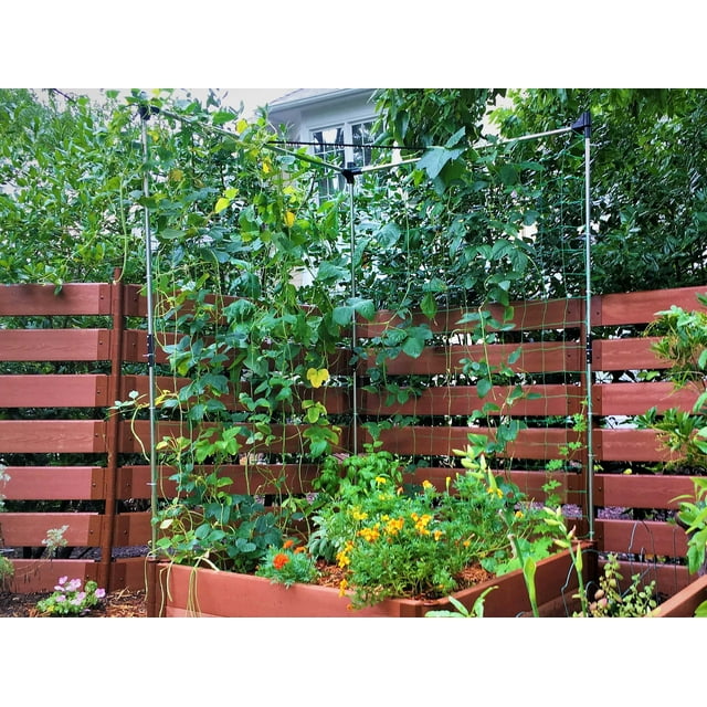 Image showcasing Frame It All Stack & Extend Veggie Wall - Walmart.com