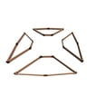 thumbnail image 1 of CLASSIC SIENNA 'ELIZABETHAN GARDEN' 12' X 12' X 5.5" RAISED GARDEN BED (4-SIDED TRIANGLE) - 1" PROFILE, 1 of 1