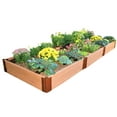 thumbnail image 1 of Frame It All Tool-Free Classic Sienna Raised Garden Bed 4' x 12' x 11" - 2" profile, 1 of 13