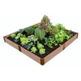 thumbnail image 1 of Frame It All Tool-Free Classic Sienna Raised Garden Bed 8' x 8' x 11" - 1" profile, 1 of 14