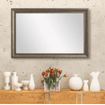 thumbnail image 1 of Frame My Mirror Framed Wall Mirror - Antique Pewter 28" x 54" Mirror - Ideal for Bathroom, Wall Decor, Bedroom and Livingroom - Moisture Resistant with Safety Backing - Ventura Design, 1 of 12