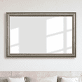 thumbnail image 1 of Frame My Mirror Framed Wall Mirror - Blackened Satin Nickel 36" x 48" Mirror - Ideal for Bathroom, Wall Decor, Bedroom and Livingroom - Moisture Resistant with Safety Backing - Oxfordshire Design, 1 of 10