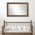 thumbnail image 1 of Frame My Mirror Framed Wall Mirror - Grey Oak 20" x 48" Mirror - Ideal for Bathroom, Wall Decor, Bedroom and Livingroom - Moisture Resistant with Safety Backing - Pendleton Design, 1 of 10